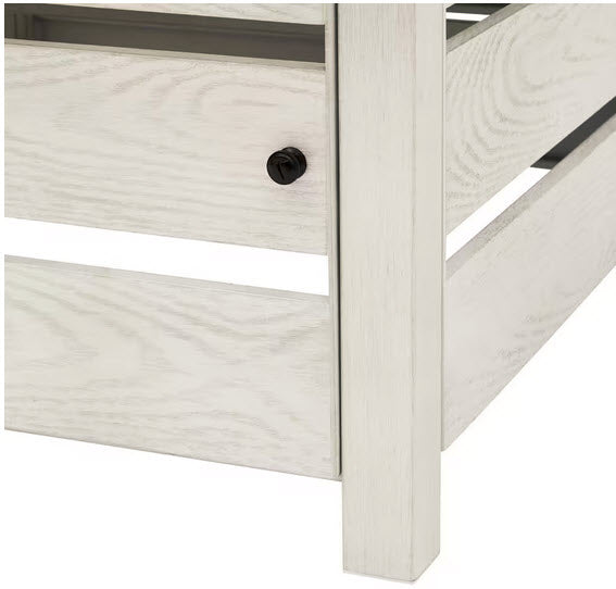 Summerfield 39.6 in. W 50000 Btu White Steel Propane Outdoor Fire Pit with Lava Rocks